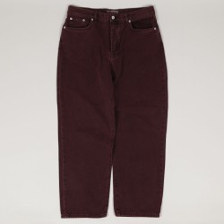 Stussy Washed Canvas Big Ol Jeans Purple