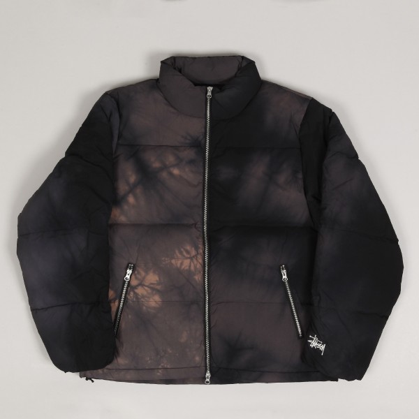 Stussy Recycled Puffer Jacket Vintage Black - Skateboarding