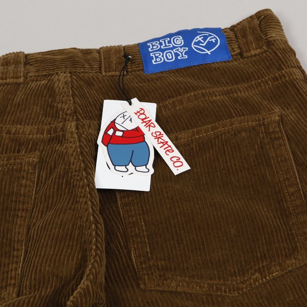 Polar Big Boy Cords Pants Brass - Skateboarding, Nike SB