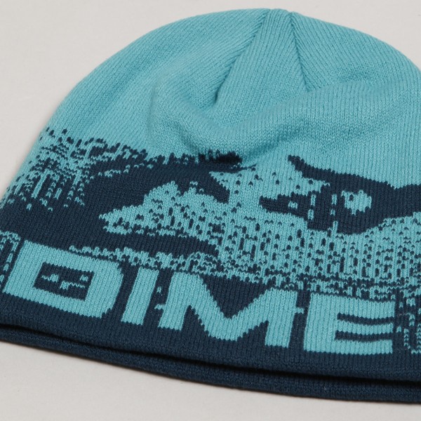 Dime Welcome Beanie Teal - Skateboarding, Nike SB, Adidas, Vans