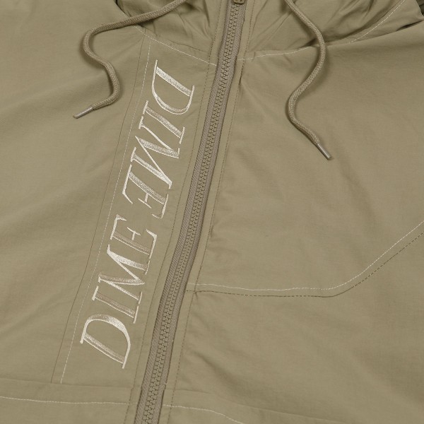 Dime Quilted Hooded Jacket - Black