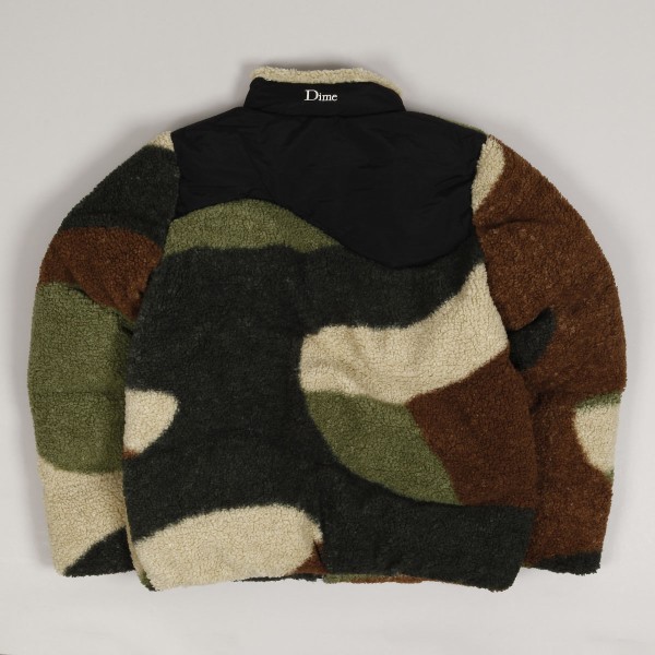 Dime Sherpa Puffer Jacket Camo - Skateboarding, Nike SB, Adidas, Vans,  Online Shop | POPNAME.cz