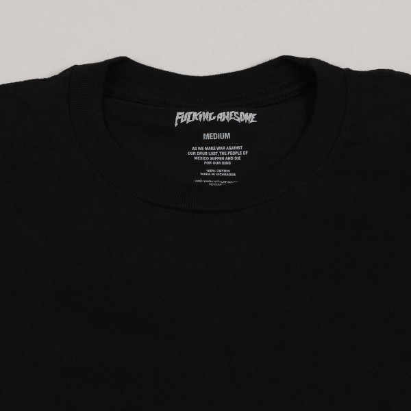 Fucking Awesome Tipping Point LS Tee Black - Skateboarding, Nike