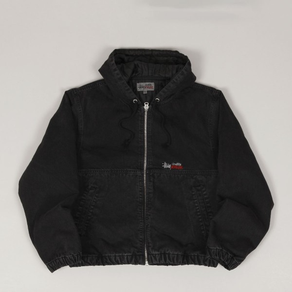 Stussy Double Dye Work Jacket Black