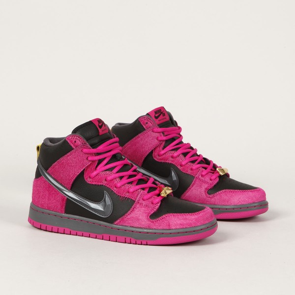 Nike SB x RTJ Dunk High Active Pink Black Skateboarding Nike SB Adidas Vans Online Shop POPNAME.cz