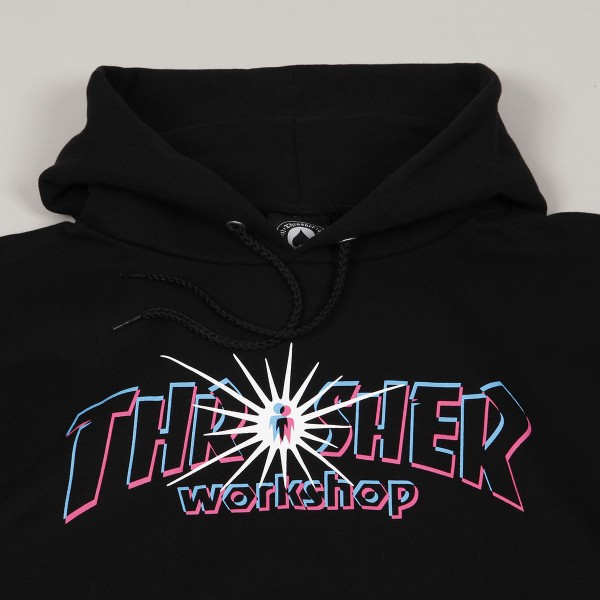 Thrasher x Alien Workshop Nova Hoodie Black - Skateboarding
