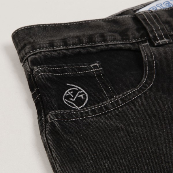 Polar Big Boy Jeans Silver Black - Skateboarding, Nike SB Polar Big Boy Jeans Silver Black - Skateboarding, Nike SB