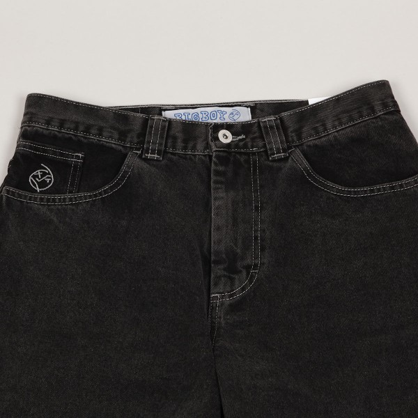 Polar Big Boy Jeans Silver Black