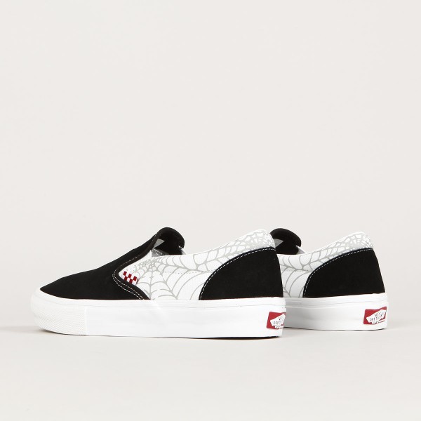 VANS★SKATE SLIP ON★兼用★BLACK WIDOW SPIDER VANS SKATE SLIP-ON BLACK WIDOW SPIDER Black/Whi