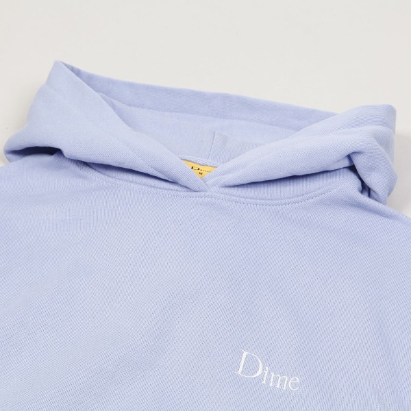 Dime classic logo hoodie light blue cheap
