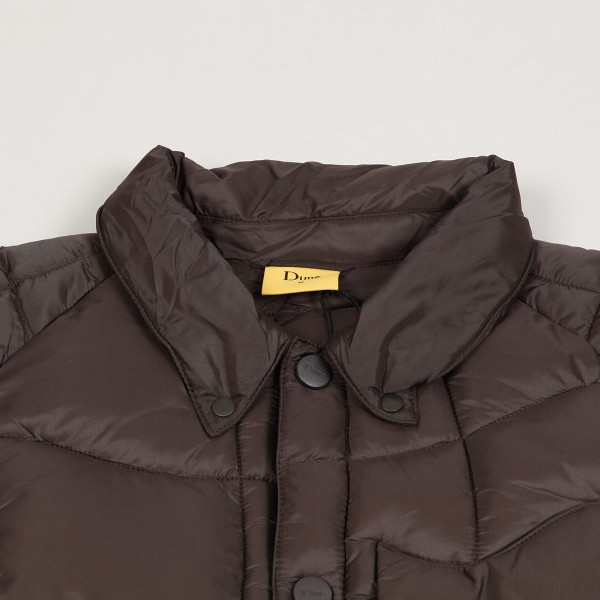 Dime Midweight Wave Puffer Jacket Espresso - Skateboarding, Nike SB,  Adidas, Vans, Online Shop | POPNAME.cz