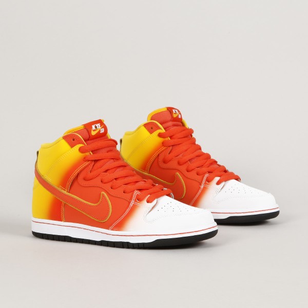 Orange Blaze Nike Dunk High White Blue Orange Nike SB Dunk High