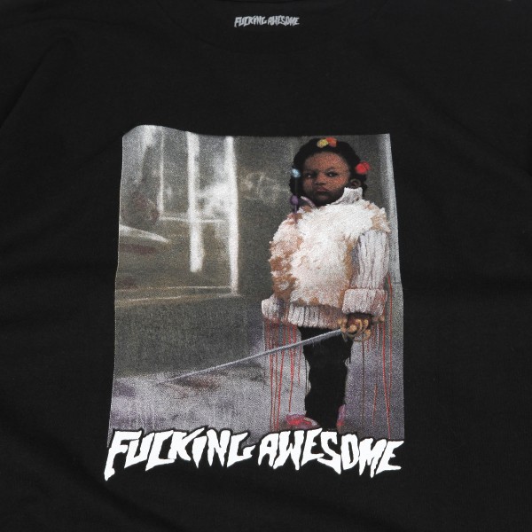 【FUCKING AWESOME】Fucking Awesome The Guardians Tee Fucking Awesome Guardian Tee Black - Skateboarding, Nike SB