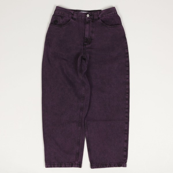 Polar Big Boy Jeans Purple Black - Skateboarding, Nike SB, Adidas