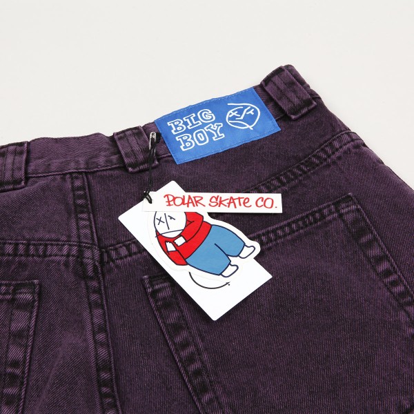 Polar Big Boy Jeans Purple Black - Skateboarding, Nike SB, Adidas, Vans,  Online Shop | POPNAME.cz