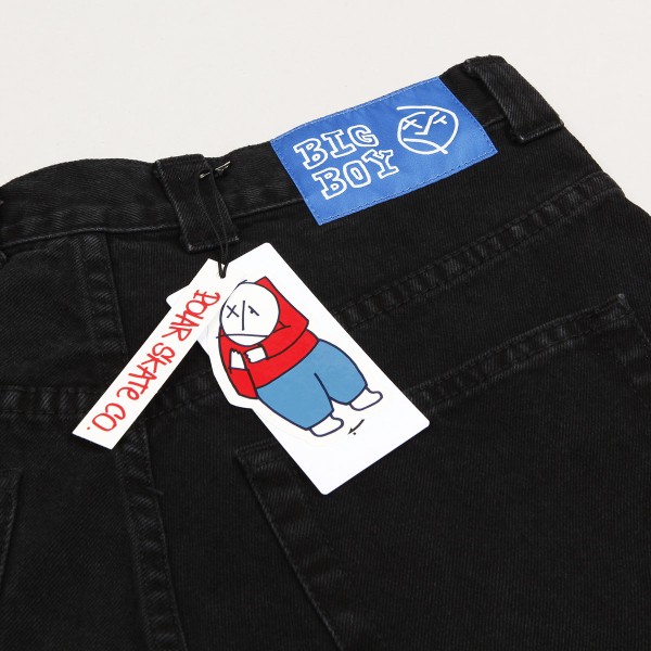 商品画像：Polar Skate Co. Big Boy Jeans Pitch Black – Freedom Skateshop 2