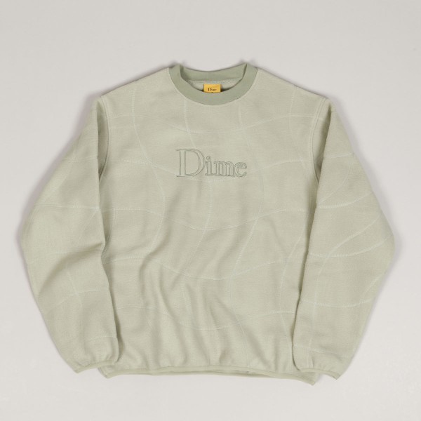 Dime Classic Wave Polar Crewneck Sage - Skateboarding, Nike SB, Adidas,  Vans, Online Shop | POPNAME.cz