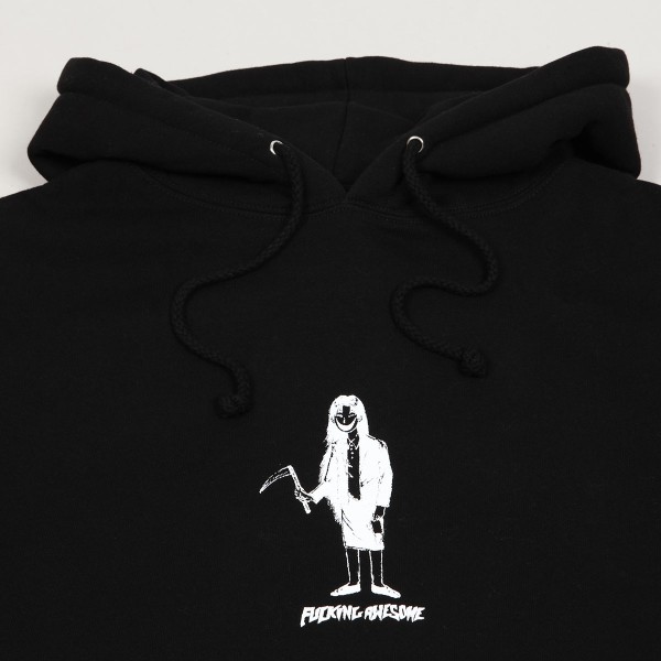 Fucking Awesome Reaper Girl Hoodie Black - Skateboarding
