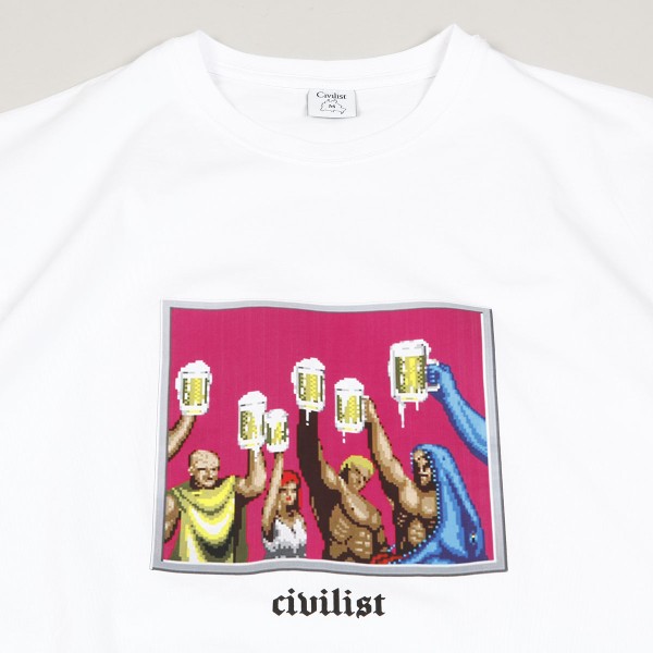 【CIVILIST】 The End Tee / White Civilist The End Tee White - Skateboarding, Nike SB, Adidas