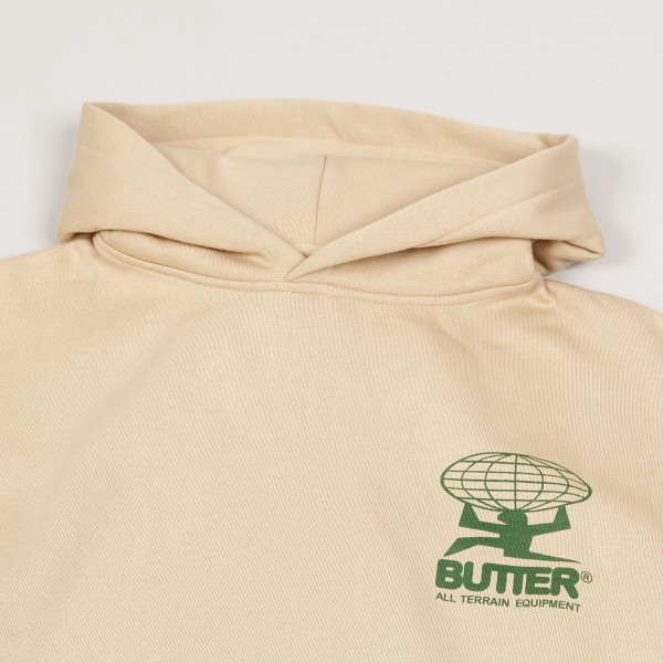 【BUTTER GOODS】 ALL TERRAIN PULLOVER HOOD : TAN Basic Pullover Hood, Brown – Butter Goods