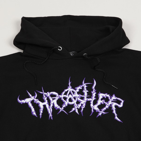Thrasher Thorns Hoodie Black