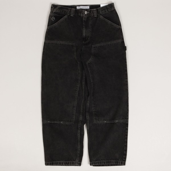 Polar Big Boy Work Pants Silver Black - Skateboarding, Nike