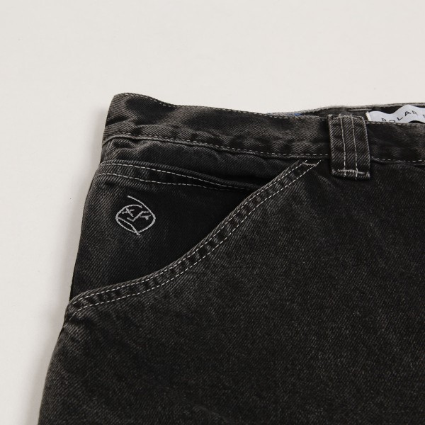 Polar Big Boy Work Pants Silver Black - Skateboarding, Nike