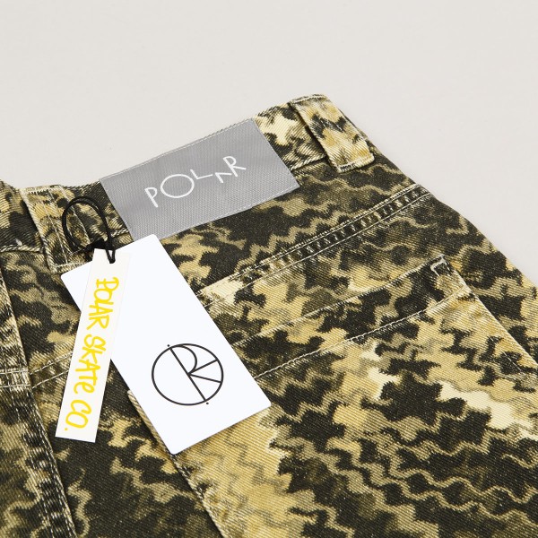 Polar 93 Work Pants Green Camo - Skateboarding, Nike SB