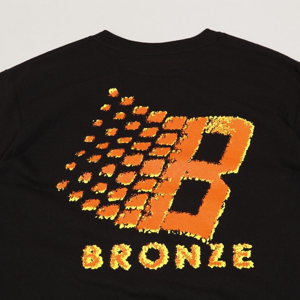 Bronze 56K B Logo Tee Black - Skateboarding, Nike SB, Adidas