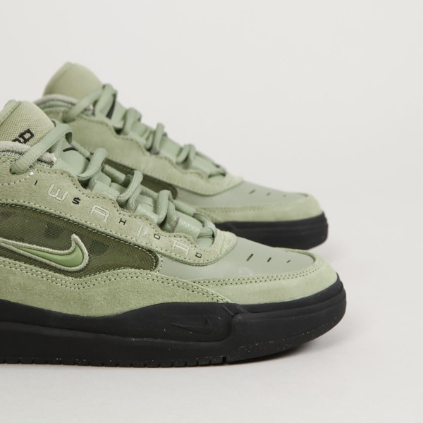 Nike SB Air Max Ishod Oil Green Skateboarding, Nike SB, Adidas