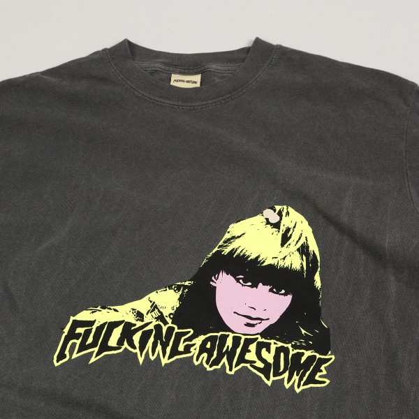 Fucking Awesome Straw Switchblade Tee Pepper - Skateboarding