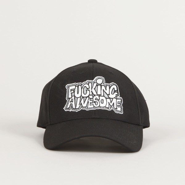Fucking Awesome PBS Logo Cap Black - Skateboarding, Nike SB