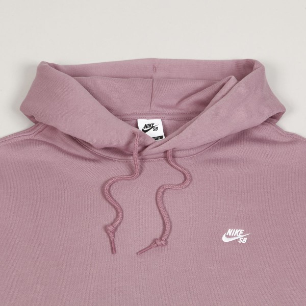 Nike SB Essential Logo Hoodie Plum Dust Skateboarding Nike SB Adidas Vans Online Shop POPNAME.cz
