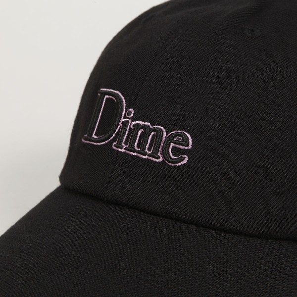 【DIME】 Classic Low Pro Cap Black/Pink Dime Classic Low Pro Cap Black Pink - Skateboarding, Nike SB