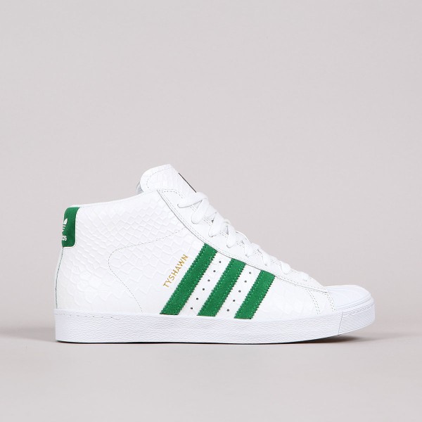 Adidas Pro Model Vulc ADV Tyshawn White Skateboarding, Nike SB