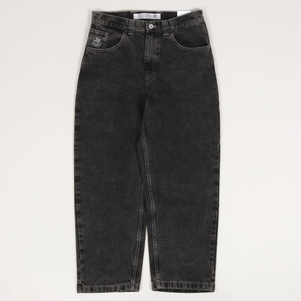 Polar 93 Denim Jeans Silver Black Skateboarding, Nike SB