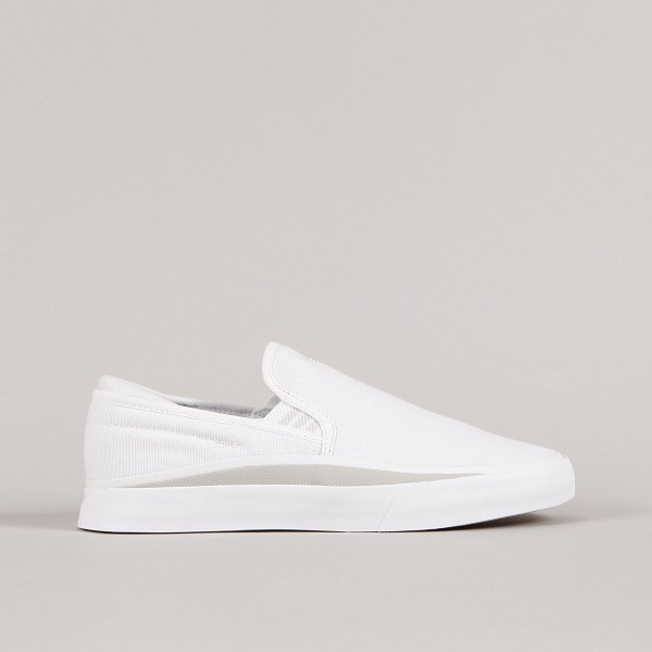 Adidas Sabalo Slip White Grey One Skateboarding, Nike SB, Adidas