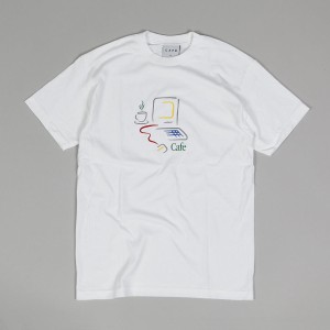 Skateboard Cafe Gerald Tee White