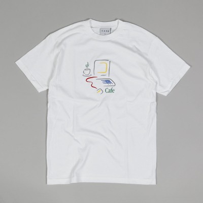 Skateboard Cafe Gerald Tee White