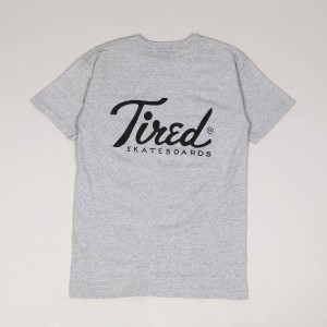 Tired Cherise Pocket Tee Heather Grey