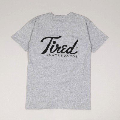 Tired Cherise Pocket Tee Heather Grey