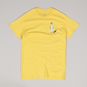 My First Skateboard Jonas Tee Yellow