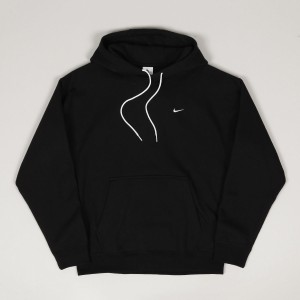 Nike SB Solo Swoosh Hoodie Black White