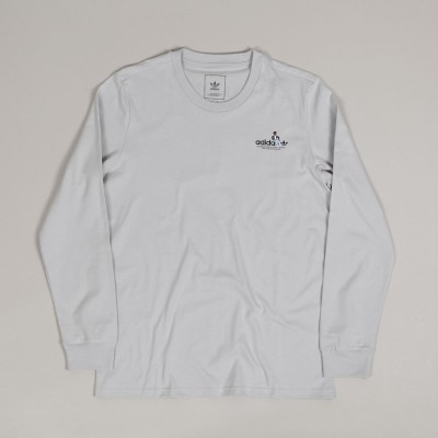 Adidas Mettz The Steps LS Tee Solid Grey