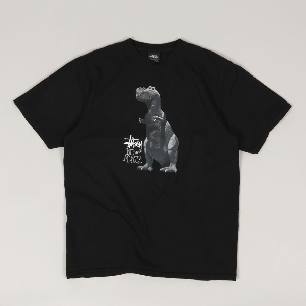 Stüssy authentic Big & Meaty Stussy Big & Meaty Pigment Dyed Tee Black Men's - US