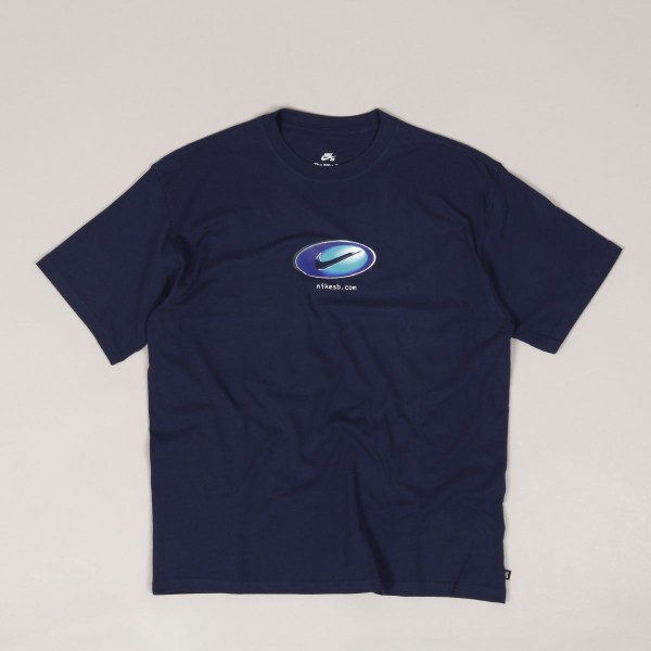 Nike SB Y2K Tee Midnight Navy Skateboarding, Nike SB, Adidas