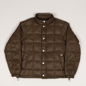 Polar Lightweight Puffer Jacket Brown