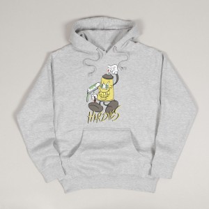 Hardies Paid 2 Spray Hoodie Grey