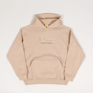 Dime Classic Remastered Hoodie Tan