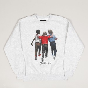 Fucking Awesome Kids Alright Crewneck Grey